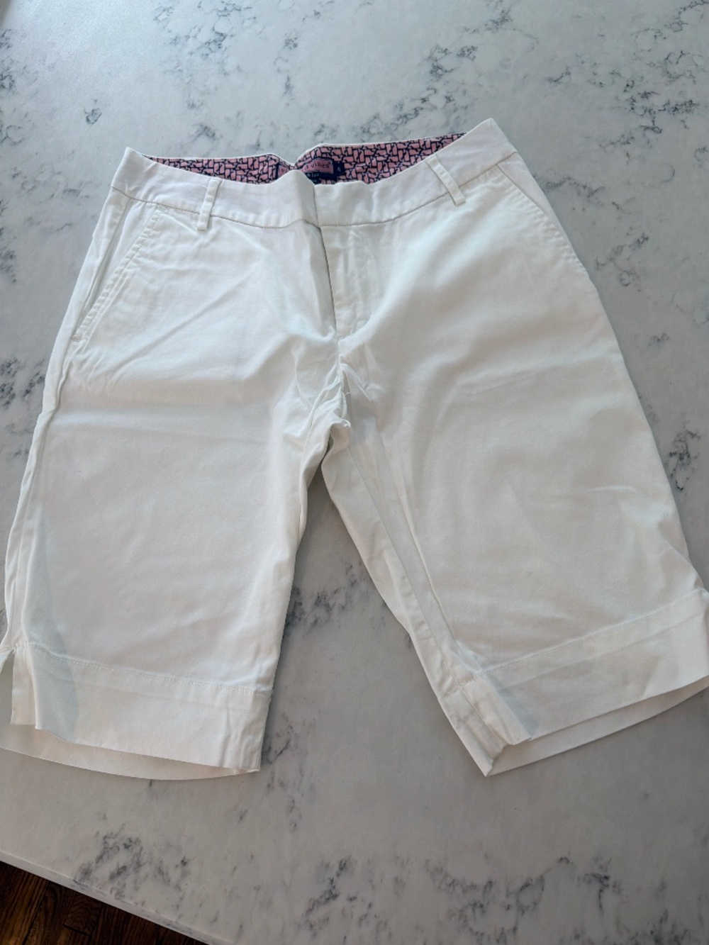 Women’s White Chino Bermuda Shorts from Vineyard Vines